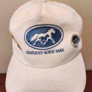 Vintage '90s Rolex Kentucky 3 Day Event Baseball Cap snapback Hat, w/ 3 pins
